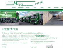 Tablet Screenshot of meinrich.de